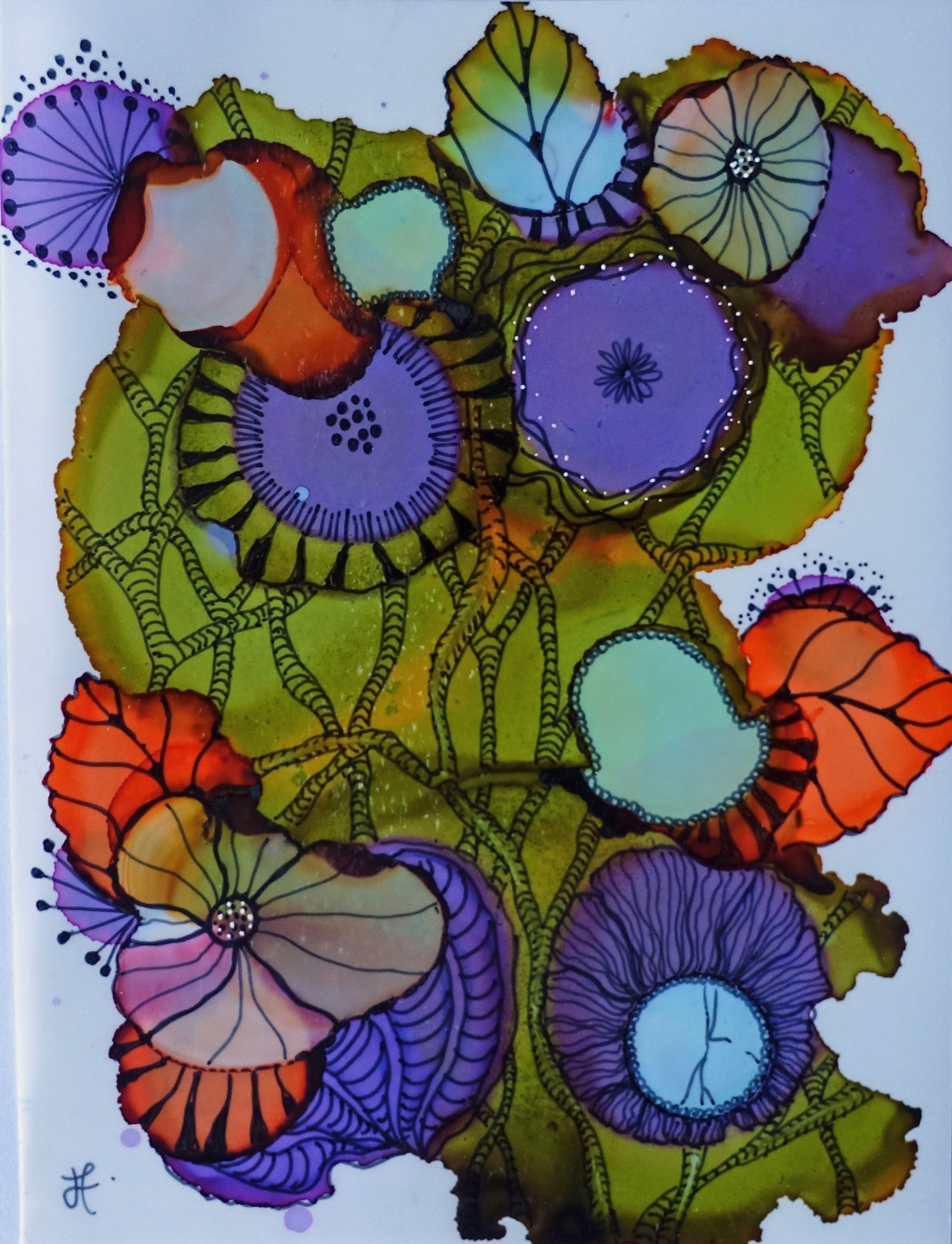 Alkoholtinte / Alcohol inks